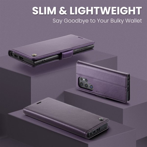 CaseMe Samsung Galaxy S25 Ultra Fodral 023 Series Lila