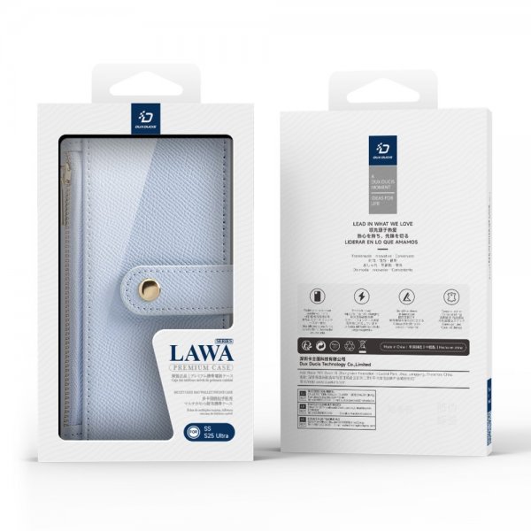 Dux Ducis Samsung Galaxy S25 Ultra Fodral 2-i-1 Lawa Series MagSafe Blå
