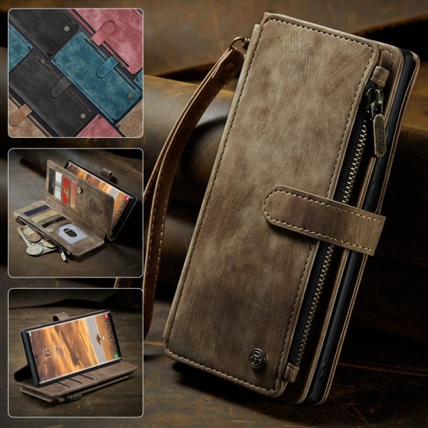 CaseMe Samsung Galaxy S25 Ultra Fodral C30 Series Brun