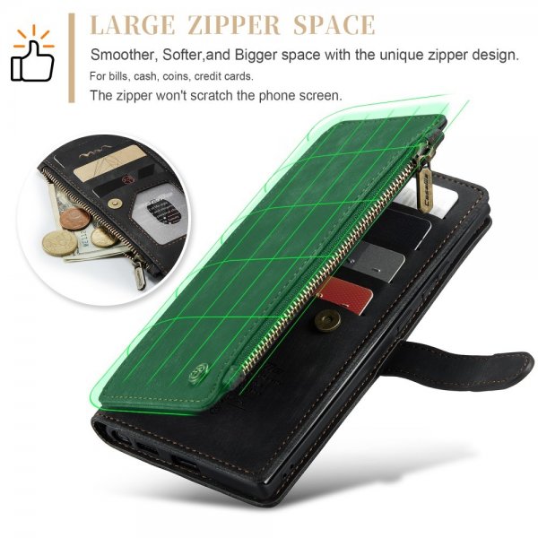 CaseMe Samsung Galaxy S25 Ultra Fodral C30 Series Svart