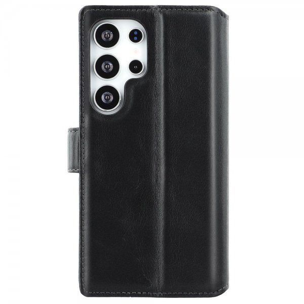 Nordic Covers Samsung Galaxy S25 Ultra Fodral Essential Leather Raven Black