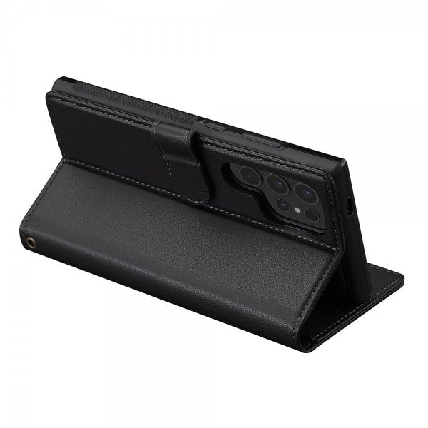 Nordic Covers Samsung Galaxy S25 Ultra Fodral med avtagbart MagSafe-skal Raven Black