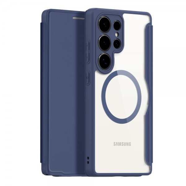 Dux Ducis Samsung Galaxy S25 Ultra Fodral Skin X Pro Series MagSafe Blå