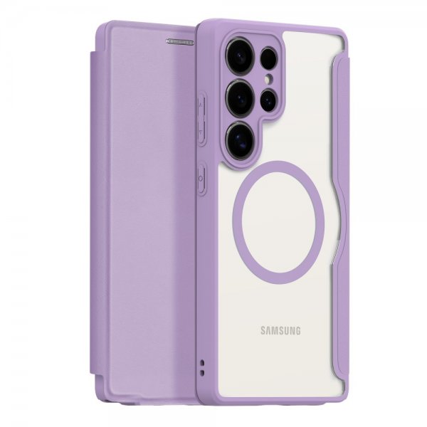 Dux Ducis Samsung Galaxy S25 Ultra Fodral Skin X Pro Series MagSafe Lila