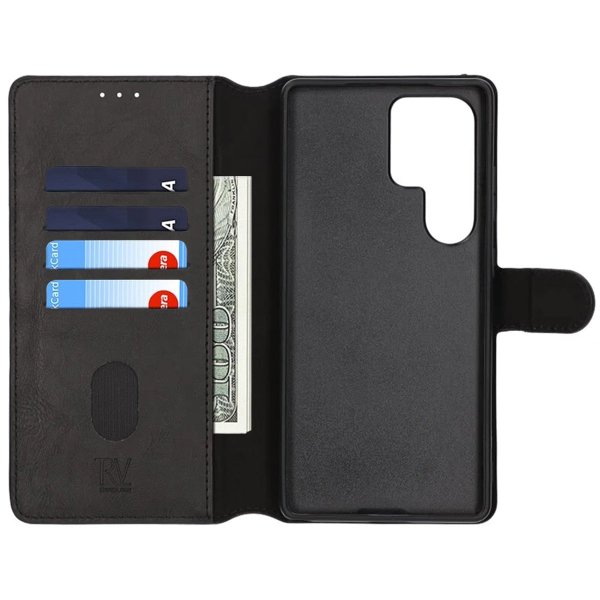 Rvelon Samsung Galaxy S25 Ultra Fodral Magnetiskt Avtagbart Skal Svart