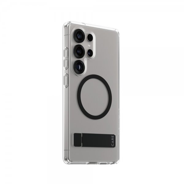 CARE by PanzerGlass Samsung Galaxy S25 Ultra Skal Kickstand MagSafe Svart