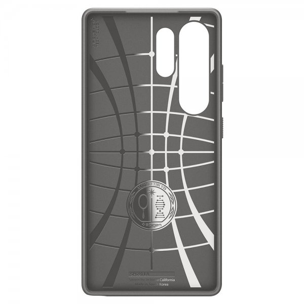 Spigen Samsung Galaxy S25 Ultra Skal Liquid Air Marble Gray
