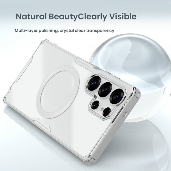 Nillkin Samsung Galaxy S25 Ultra Skal Nature Pro Series MagSafe Transparent