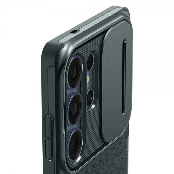 Spigen Samsung Galaxy S25 Ultra Skal Optik Armor Abyss Green