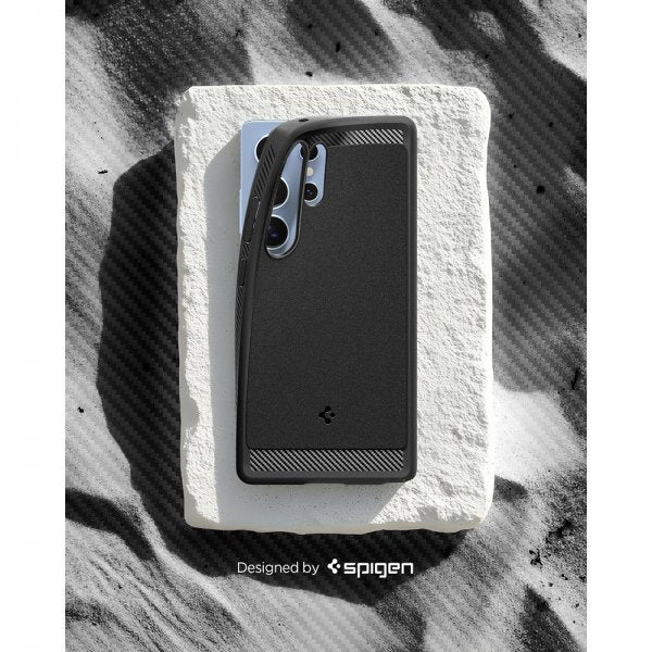 Spigen Samsung Galaxy S25 Ultra Skal Rugged Armor MagFit Matte Black