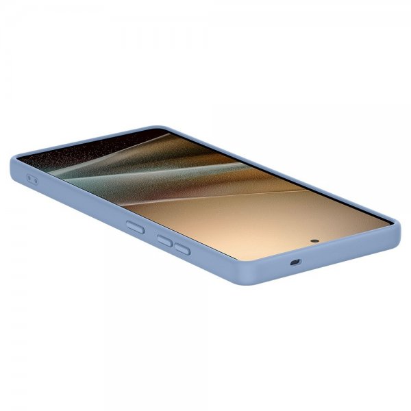 Spigen Samsung Galaxy S25 Ultra Skal Silicone Fit MagFit Sapphire Blue