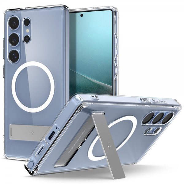 Spigen Samsung Galaxy S25 Ultra Skal Ultra Hybrid S MagFit Clear White