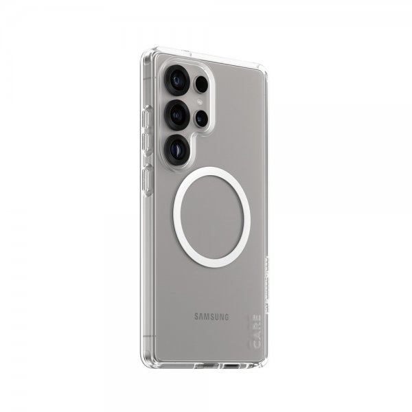 CARE by PanzerGlass Samsung Galaxy S25 Ultra Skal Urban Combat MagSafe Vit