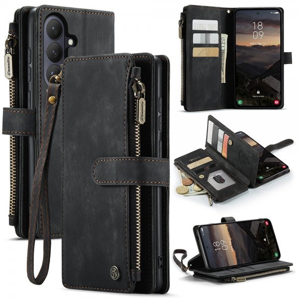 CaseMe Samsung Galaxy S26 Fodral C30 Series Svart