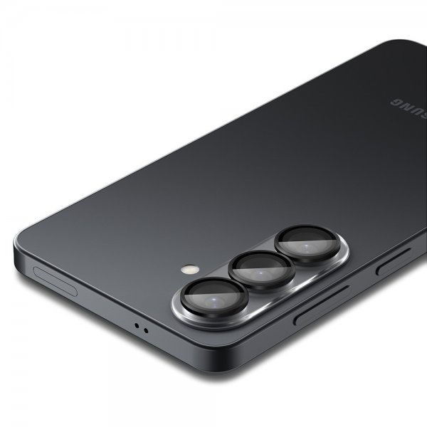 Spigen Samsung Galaxy S26 Kameraskydd GLAS.tR EZ Fit Optik Pro 2-pack Svart