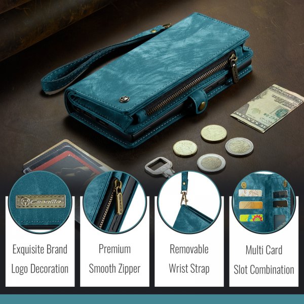 CaseMe Samsung Galaxy S26 Plus Fodral 008 Series Löstagbart Skal Blå