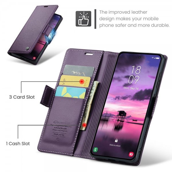 CaseMe Samsung Galaxy S26 Plus Fodral 023 Series Lila