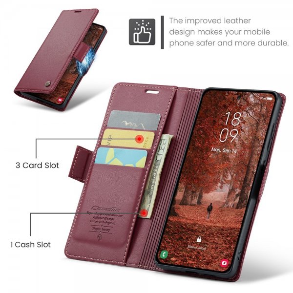 CaseMe Samsung Galaxy S26 Plus Fodral 023 Series Röd
