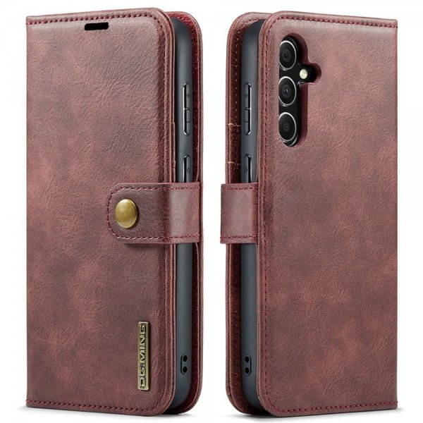 Dg.Ming Samsung Galaxy S26 Plus Fodral med Löstagbart Skal Röd