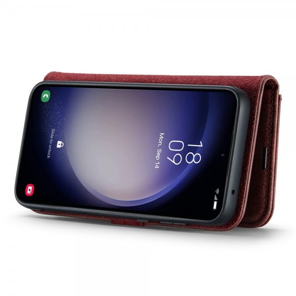 Dg.Ming Samsung Galaxy S26 Plus Fodral med Löstagbart Skal Röd