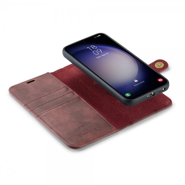 Dg.Ming Samsung Galaxy S26 Plus Fodral med Löstagbart Skal Röd