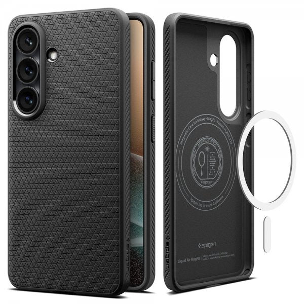 Spigen Samsung Galaxy S26 Plus Skal Liquid Air MagFit Matte Black