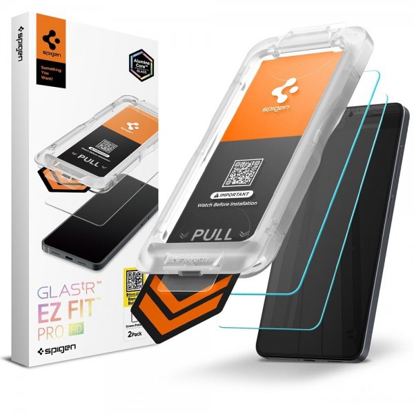 Spigen Samsung Galaxy S26 Plus Skärmskydd GLAS.tR EZ Fit Pro 2-pack