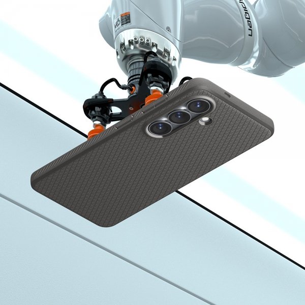 Spigen Samsung Galaxy S26 Skal Liquid Air MagFit Marble Gray