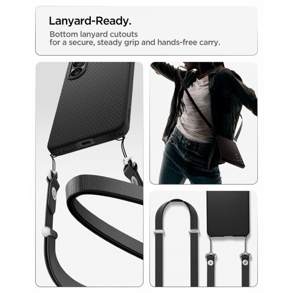Spigen Samsung Galaxy S26 Skal Liquid Air Matte Black