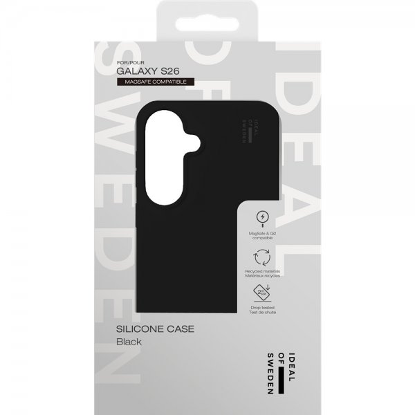 Ideal of Sweden Samsung Galaxy S26 Skal Silicone Case MagSafe Black