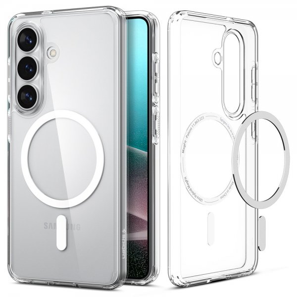 Spigen Samsung Galaxy S26 Skal Ultra Hybrid MagFit Clear White