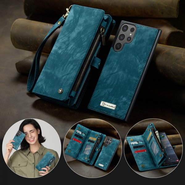 CaseMe Samsung Galaxy S26 Ultra Fodral 008 Series Löstagbart Skal Blå