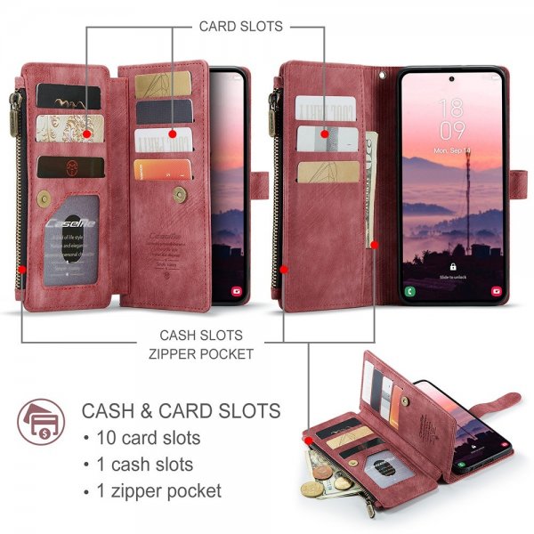 CaseMe Samsung Galaxy S26 Ultra Fodral C30 Series Röd
