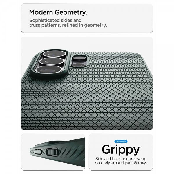 Spigen Samsung Galaxy S26 Ultra Skal Liquid Air MagFit Abyss Green