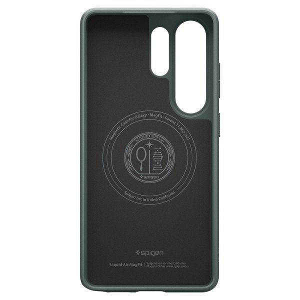 Spigen Samsung Galaxy S26 Ultra Skal Liquid Air MagFit Abyss Green