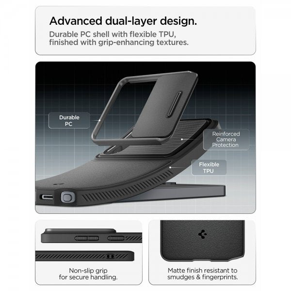 Spigen Samsung Galaxy S26 Ultra Skal Optik Armor Svart