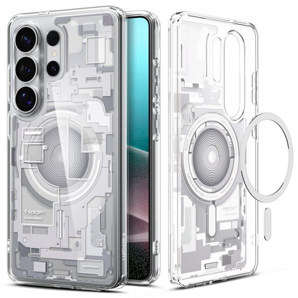 Spigen Samsung Galaxy S26 Ultra Skal Ultra Hybrid MagFit Zero One Vit