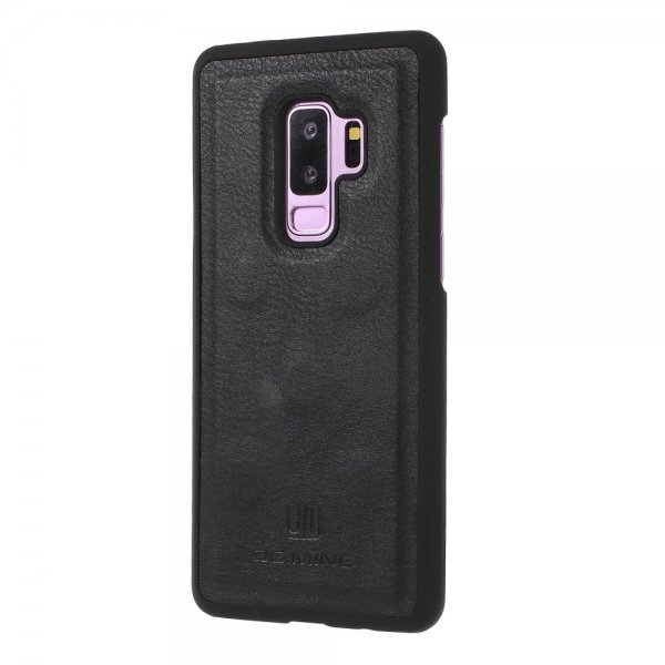 Dg.Ming Samsung Galaxy S9 Plus Plånboksfodral Löstagbart Skal Svart