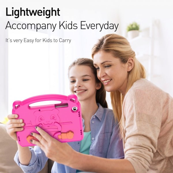 Dux Ducis Samsung Galaxy Tab A9 Plus Skal Panda Magenta