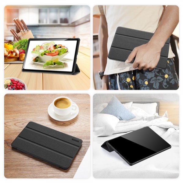Dux Ducis Samsung Galaxy Tab A9 Plus Fodral DOMO Series Svart