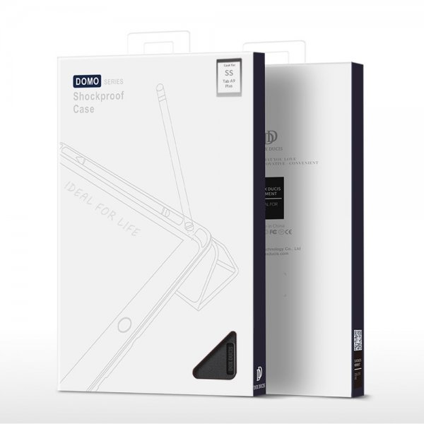 Dux Ducis Samsung Galaxy Tab A9 Plus Fodral DOMO Series Svart