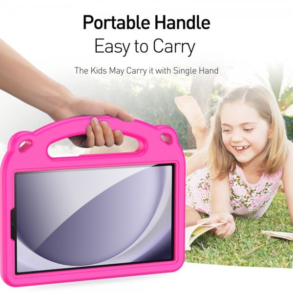 Dux Ducis Samsung Galaxy Tab A7 Lite/Galaxy Tab A9 Skal Panda Magenta