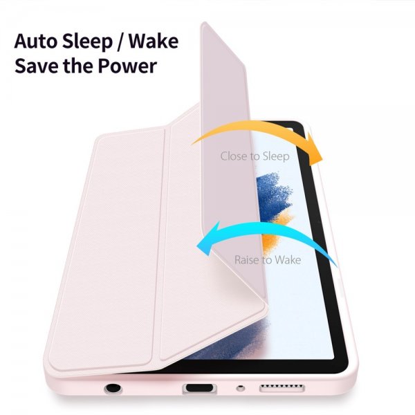 Dux Ducis Samsung Galaxy Tab A9 Fodral TOBY Series Rosa