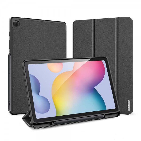 Dux Ducis Samsung Galaxy Tab S6 Lite Fodral DOMO Series Svart
