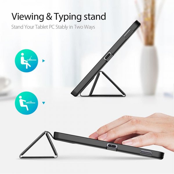 Dux Ducis Samsung Galaxy Tab S6 Lite Fodral DOMO Series Svart