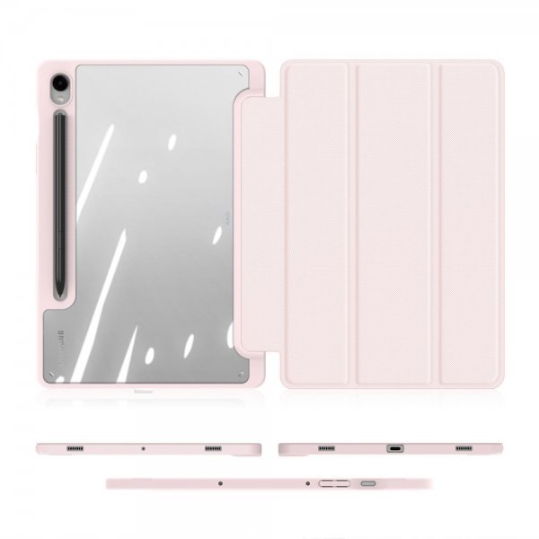 Dux Ducis Samsung Galaxy Tab S9 FE Fodral TOBY Series Rosa