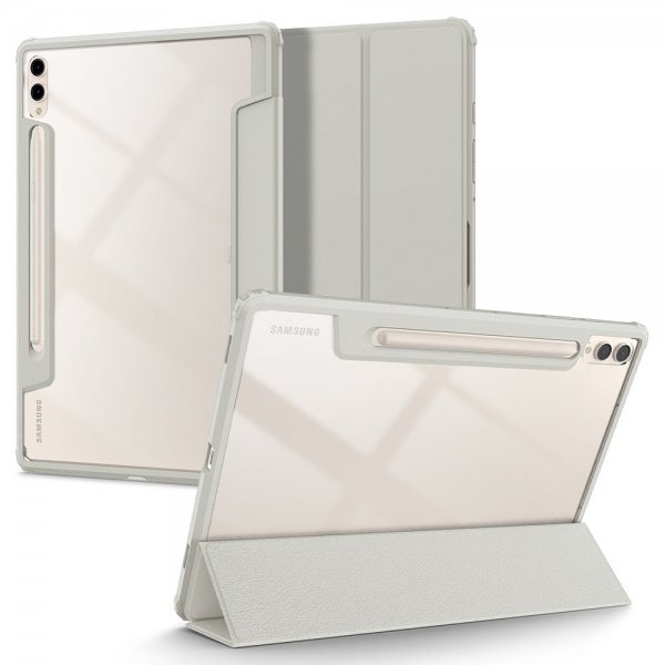 Spigen Samsung Galaxy Tab S9 Plus/Galaxy Tab S10 Plus Fodral Ultra Hybrid Pro Grå