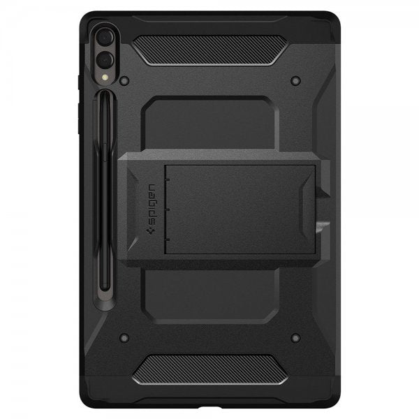 Spigen Samsung Galaxy Tab S9 Plus/Galaxy Tab S10 Plus Skal Tough Armor Pro Svart