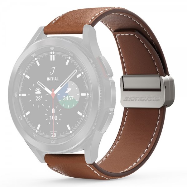 Dux Ducis Samsung Galaxy Watch 20mm Armband YA Series Brun
