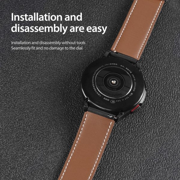 Dux Ducis Samsung Galaxy Watch 20mm Armband YA Series Svart